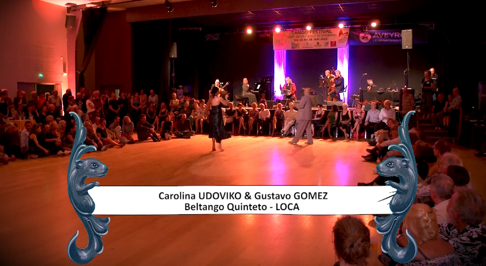 Carolina et Gustavo avec Beltango Quinteto - Loca 